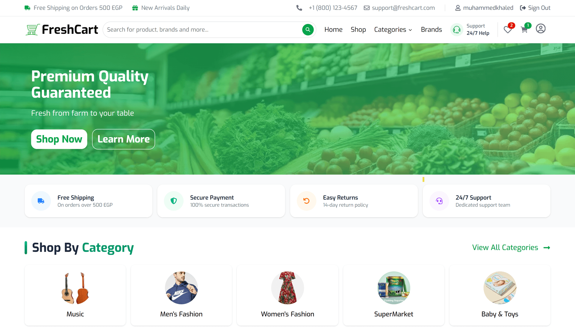 FreshCart App