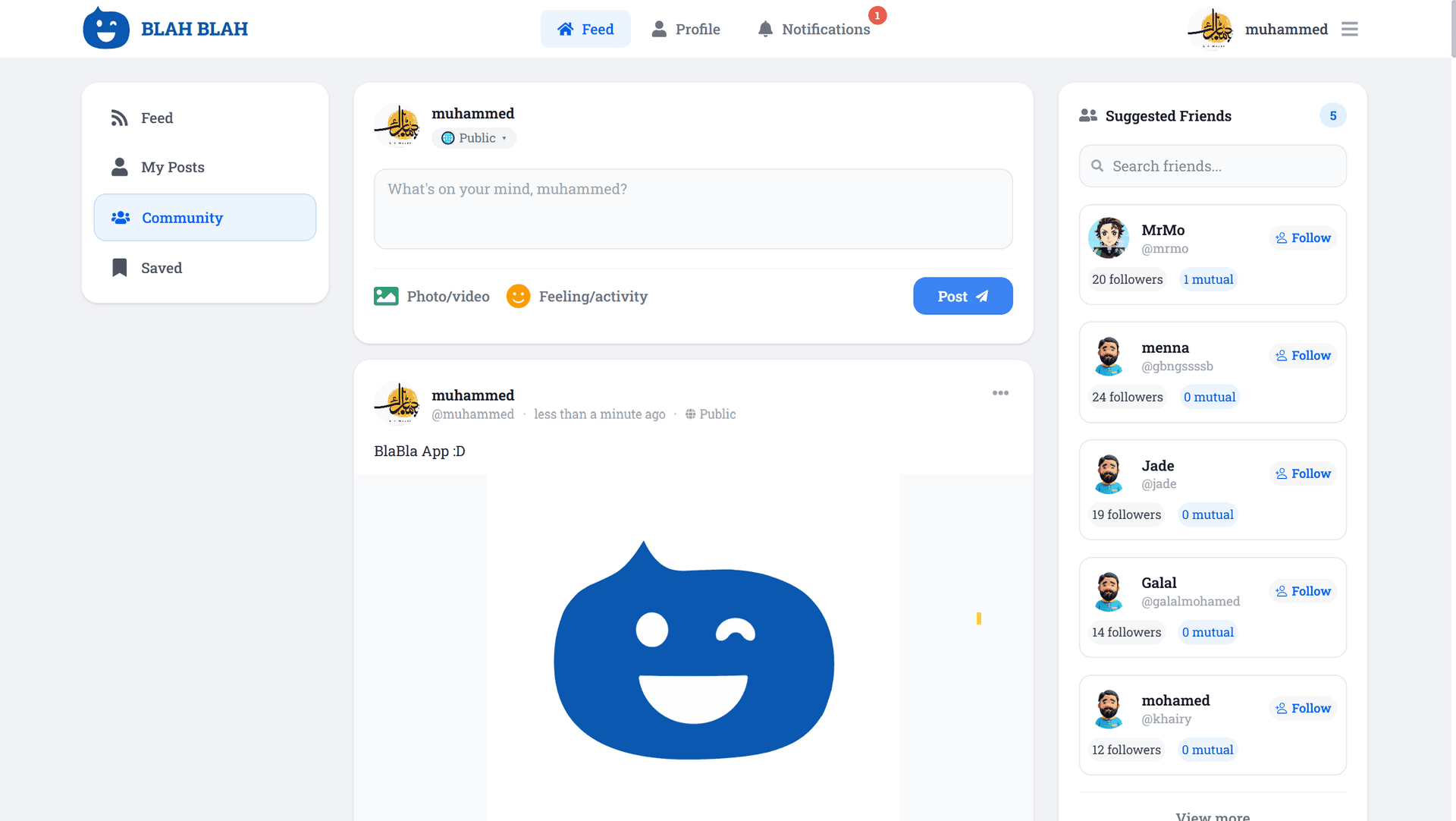 Social Media Platform